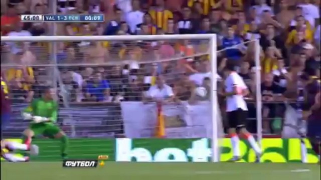 O primeiro golo de Helder Postiga no Valência vs Barcelona